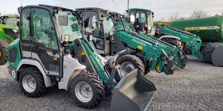 Kramer telescopic wheel loaders and telehandlers available for sale