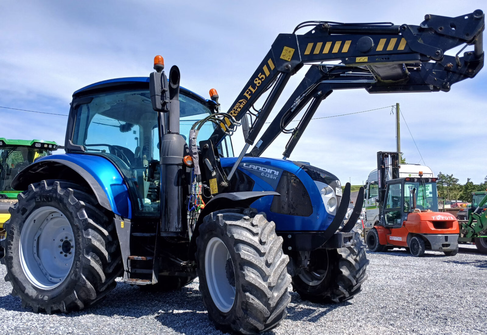 Landini 6- 135H tractor for sale - Image 3